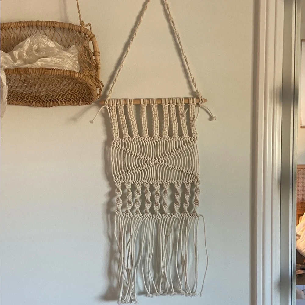 Set of Macrame Wall Hanging for plants and decor